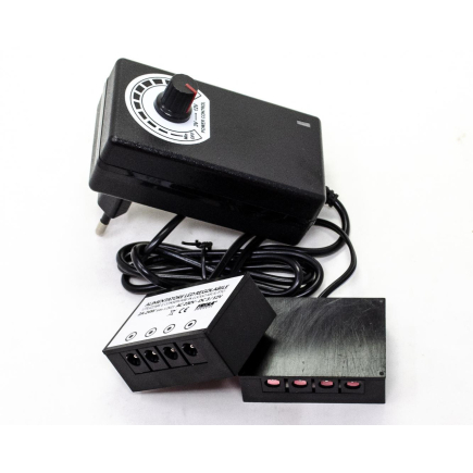 A8L FRISA - 8-output ø 2.1 mm power supply for Frisa LED accessories with ø 2.1 mm plug