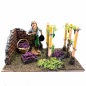 Vineyard corner for nativity scenes