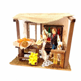 Grocery store 20x14x17.5 cm for 12-13 cm figurines
