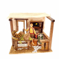 Fishmonger’s shop 20x14x18 cm for 12-13 cm figurines