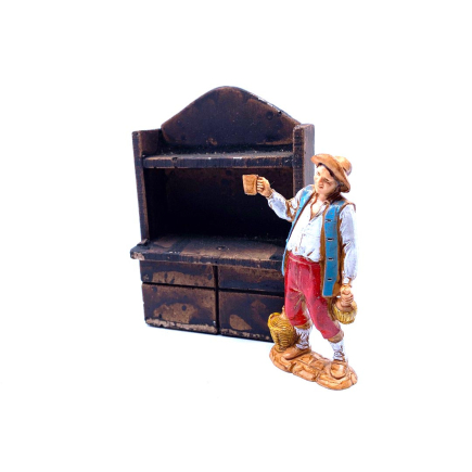 Nativity scene sideboard for 6–10 cm figurines
