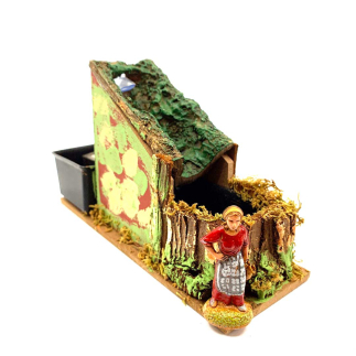 Mini waterfall for nativity scene with pump included