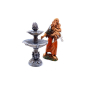 Miniature holy water font 5 x 5 x 8.5 cm