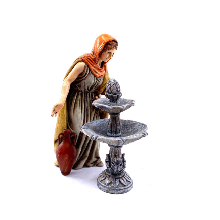 Miniature holy water font 5 x 5 x 8.5 cm