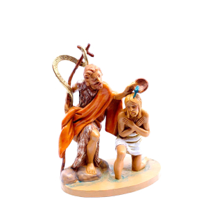 Baptism of Jesus - 594 - Fontanini statues, 12 cm