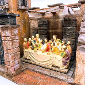 Last Supper with gate - Easter Scenes