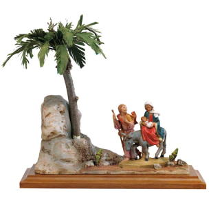 Flight into Egypt Scene with 12 cm figures