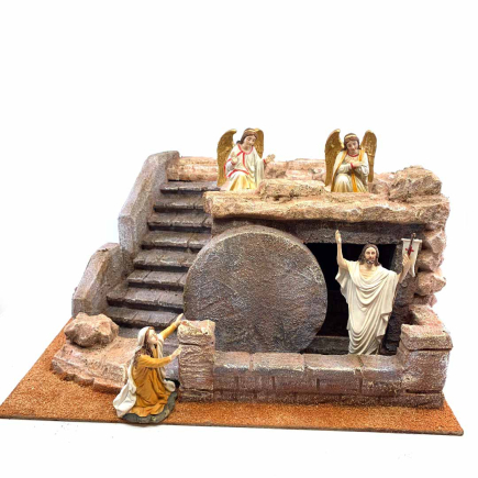 Resurrection / Tomb with side stairs - Easter Scenes