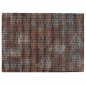 Tetto in plastica sottile cm 70 x 50 - colore marrone/rosso sfumato