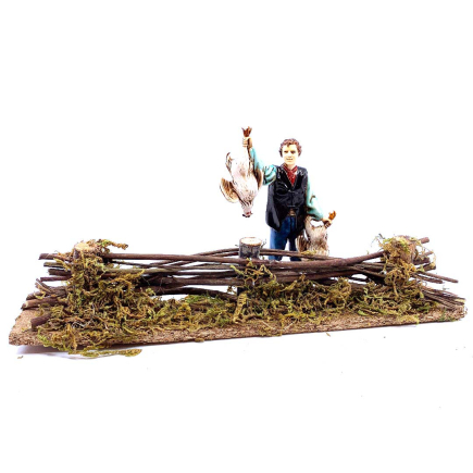 Nativity scene fence 29 x 5 x 6 cm