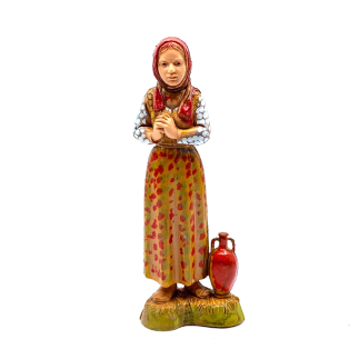 Woman with jug, 10 cm - Landi Moranduzzo figurines
