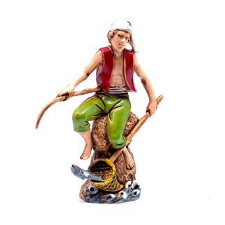 10 cm Fisherman - Landi Moranduzzo Figurines