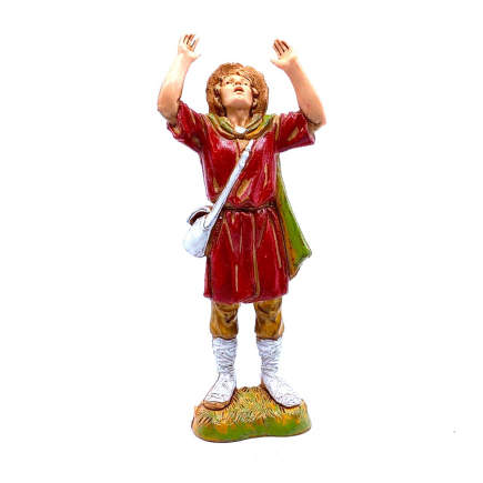 Man with raised arms, 10 cm - Landi Moranduzzo figurines