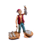 Trades, 3 figures - Fishmonger, 10 cm - Landi Moranduzzo figurines