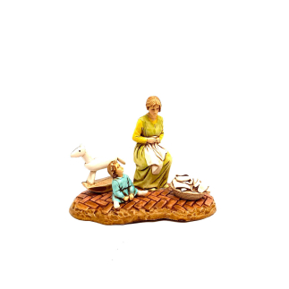 Domestic scene 10 cm - Landi Moranduzzo figurines
