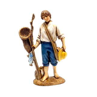 10 cm fisherman - Landi Moranduzzo figurines