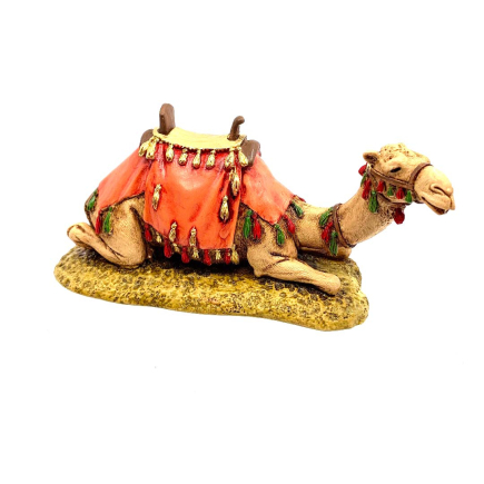 Reclining resin camel for 13 cm figurines - Landi Moranduzzo figurines