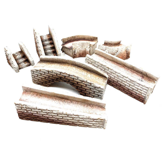 Small assorted bridges and ladders (7 pcs)