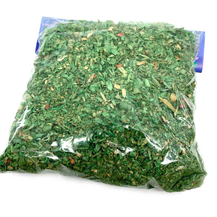Bag of green shavings / lawn / small grass +/- 100 g