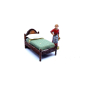 Medium single bed for 6 cm nativity figurines