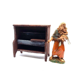 Medium washbasin / sink for 10 cm nativity figurines