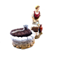 Small well for nativity scenes