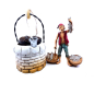 Well with arch for nativity scenes