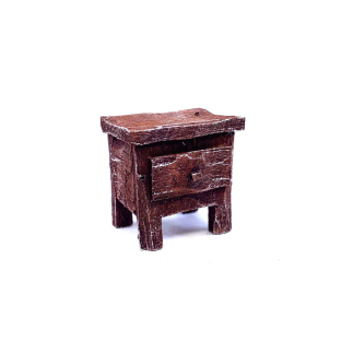 Bedside table for 10–13 cm nativity figurines - 4x3x4 cm