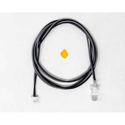 MLF5G / 2.5 - 5 mm Yellow Fire LED for Micro Light System
