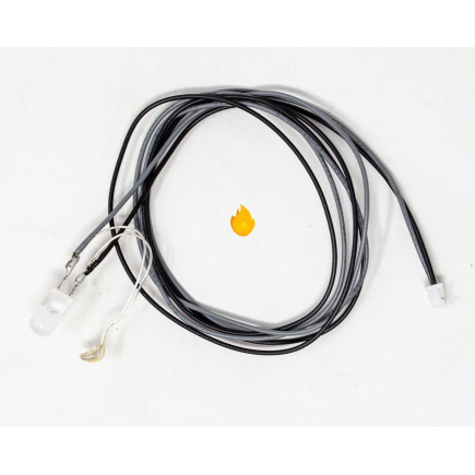MLF5G / 2.1 - 5 mm Yellow Fire LED for Micro Light System