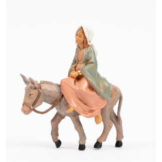 Madonna in cerca di alloggio - Statue Fontanini cm 12