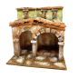 Type C house for 10 cm shepherd figurines - 25 x 15 x 20 cm