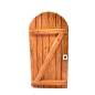 Resin arched door, 11.5 x 5.5 cm