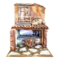 Type E hut / house for 10 cm figurines