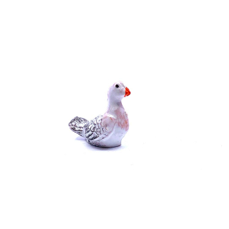 2.3 cm pigeon for nativity scenes
