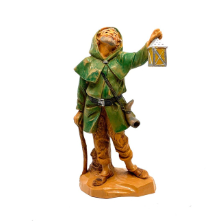 Shepherd with Lantern - 128 - Fontanini Statue 12 cm