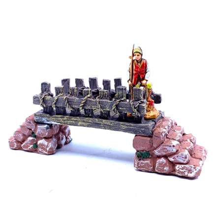Resin bridge for 3.5 cm figurines