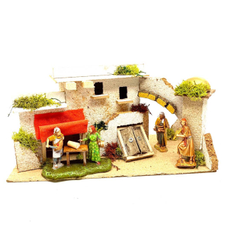 Arab village for 6.5 cm figurines