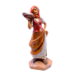 Shepherdess with plate - Fontanini Statue 12 cm