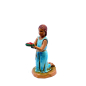 Kneeling Shepherdess with Roses - 176 - Fontanini Statue 12 cm