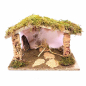 Nativity hut for 10–13 cm figurines