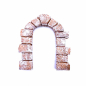 Resin arch - 10 x 11 cm