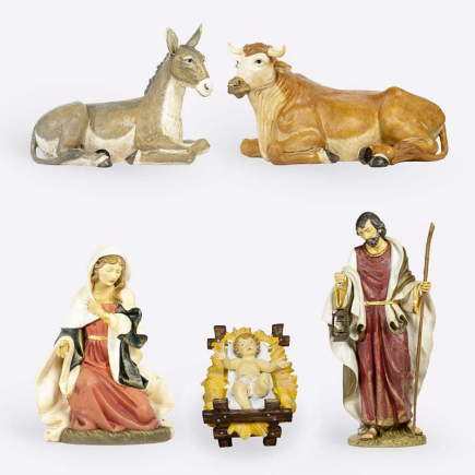 Fontanini Nativity Set, 5 Pieces, 180 cm