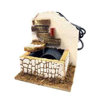 Working fountain 10x13x12 cm