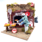 Pizzaiolo in motion for nativity scene - 9/10 cm