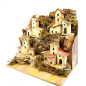 Nativity village 20x14x18 cm