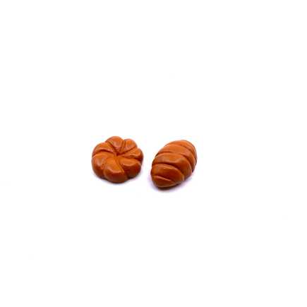 Two miniature loaves 1.5/2 cm