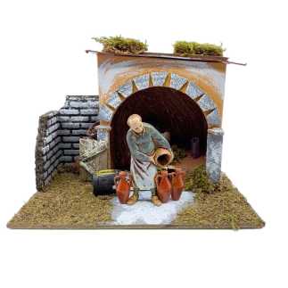 Wine merchant’s shop 20 x 14 x 16 cm