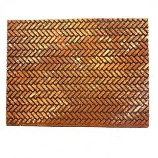 Colored herringbone cork wall panel 33 x 25 x 1 cm