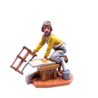 Carpenter Shepherd - 274 - Fontanini Statue 12 cm